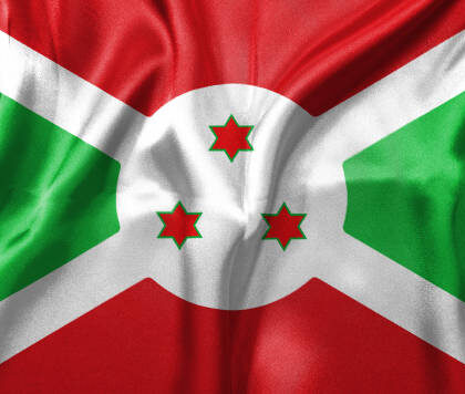 istockphoto-1454396238-612x612 Burundi flag wave close up. Full page Burundi flying flag. Highly detailed realistic 3D rendering.
